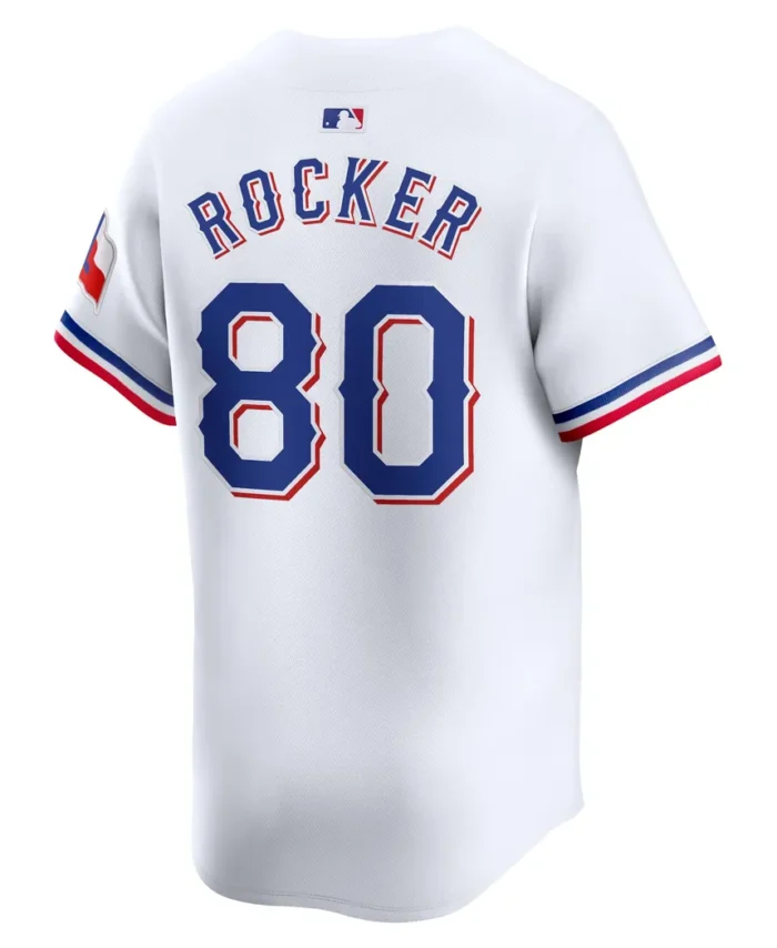 Kumar Rocker Texas Rangers Home Limited Player Jersey - White