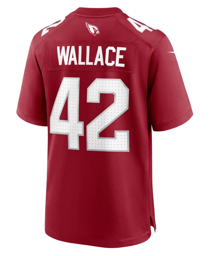 K'Von Wallace Arizona Cardinals Team Game Jersey -  Cardinal