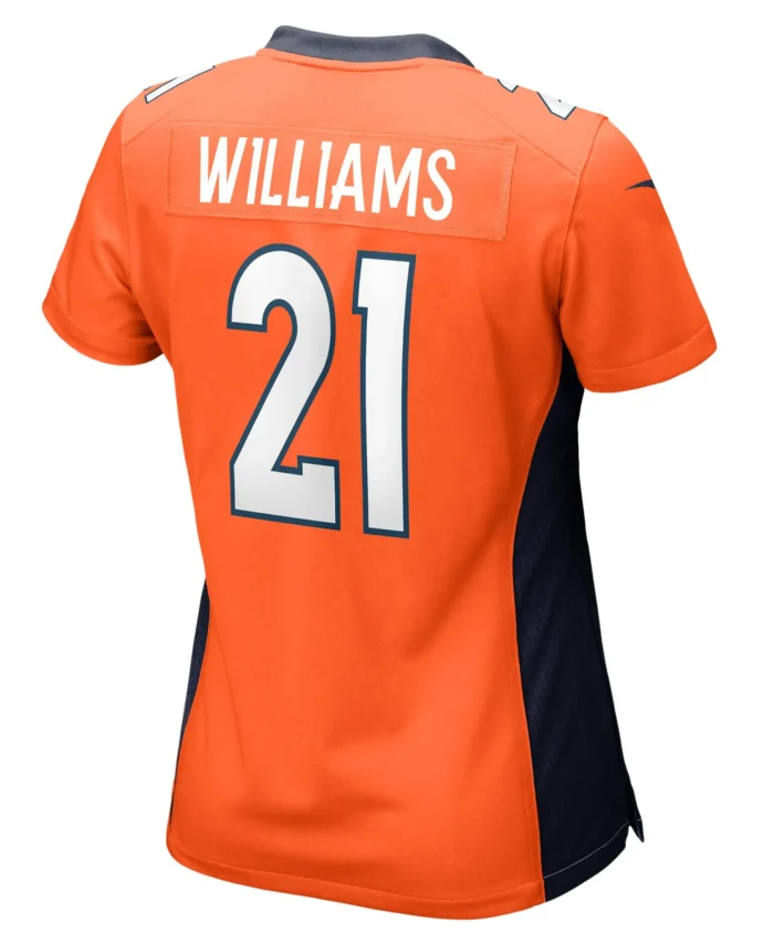 K'Waun Williams Denver Broncos Women's Game Jersey - Orange