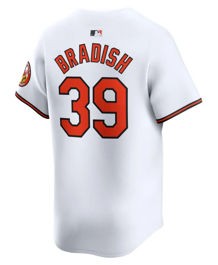Kyle Bradish Baltimore Orioles Home Limited Player Jersey - White