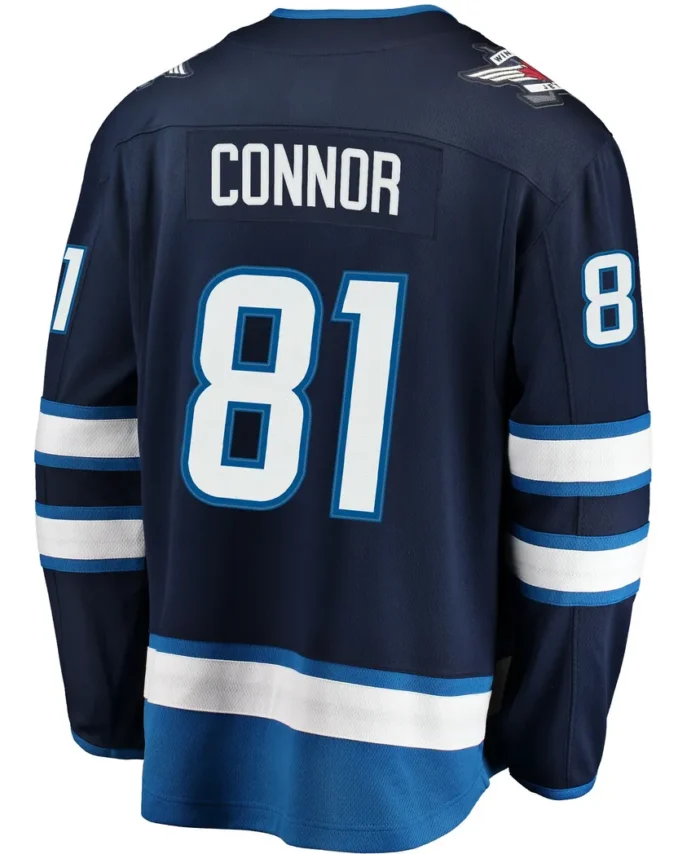 Kyle Connor Winnipeg Jets Fanatics Breakaway Replica Jersey - Navy