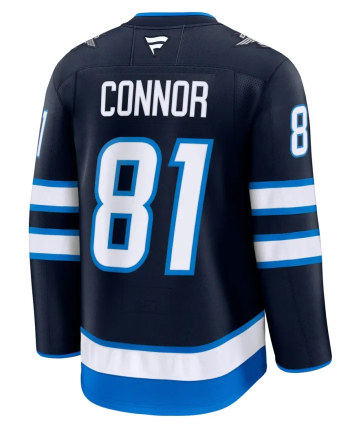 Kyle Connor Winnipeg Jets Fanatics Home Premium Jersey - Navy