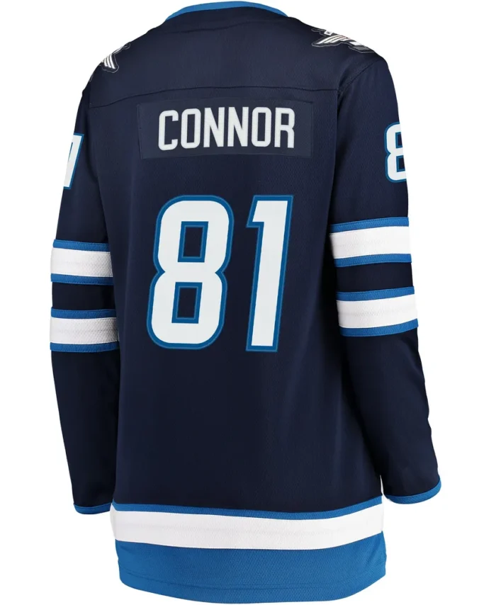 Kyle Connor Winnipeg Jets Fanatics Women Breakaway Player Jersey - Navy