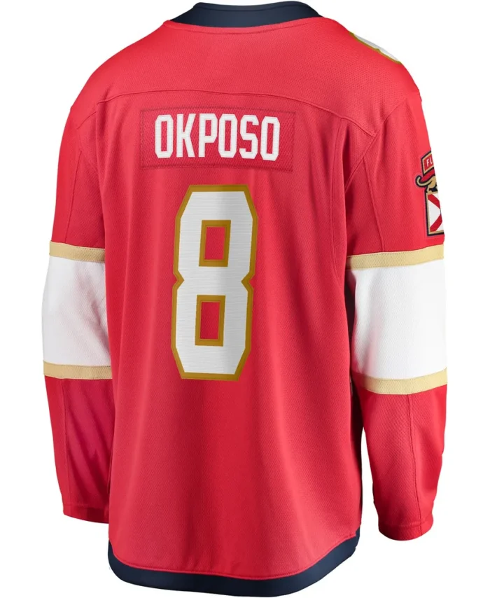 Kyle Okposo Florida Panthers Fanatics Home Premier?Breakaway Player Jersey - Red