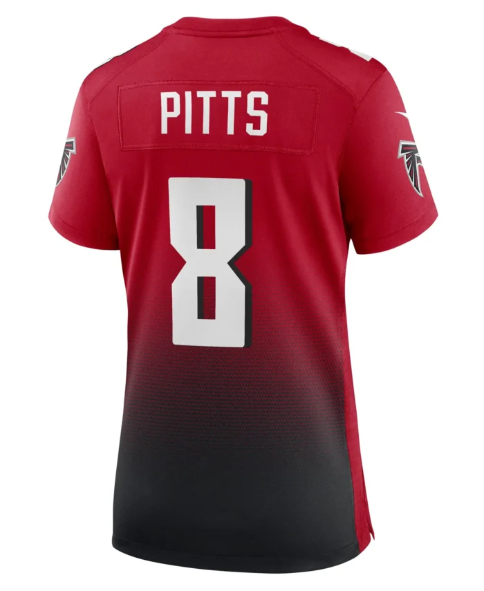 Kyle Pitts Atlanta Falcons Women's Alternate Game Jersey - Red