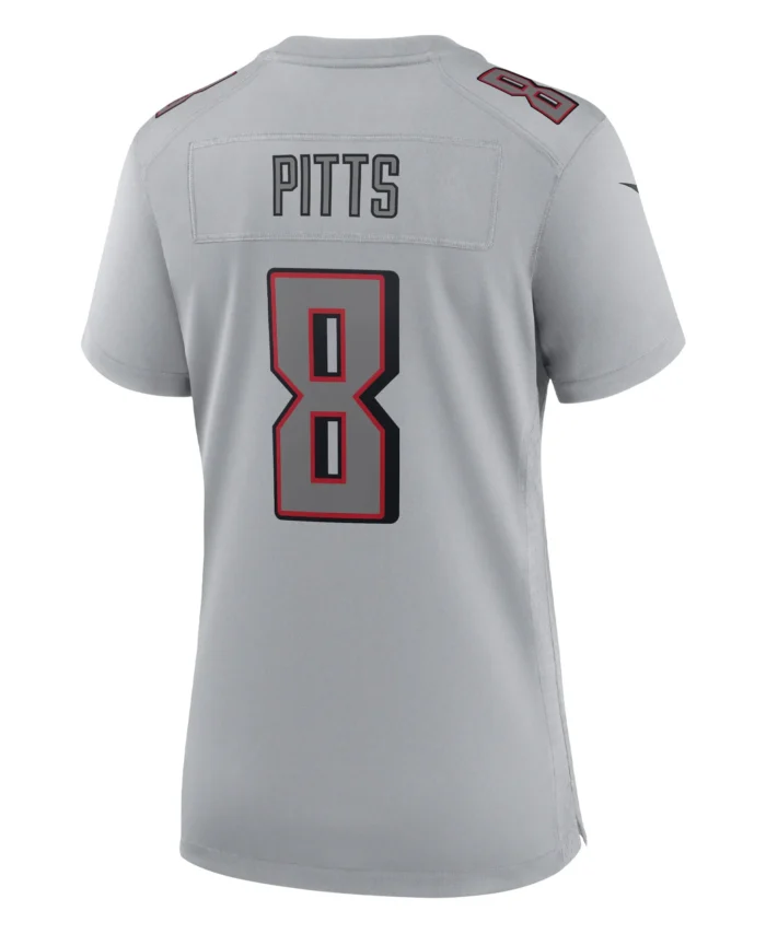 Kyle Pitts Atlanta Falcons Women's Atmosphere Fashion Game Jersey - Gray
