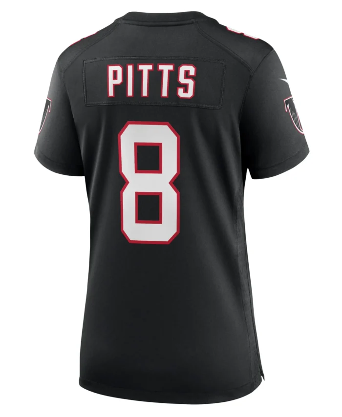 Kyle Pitts Atlanta Falcons Women's Game Jersey - Black
