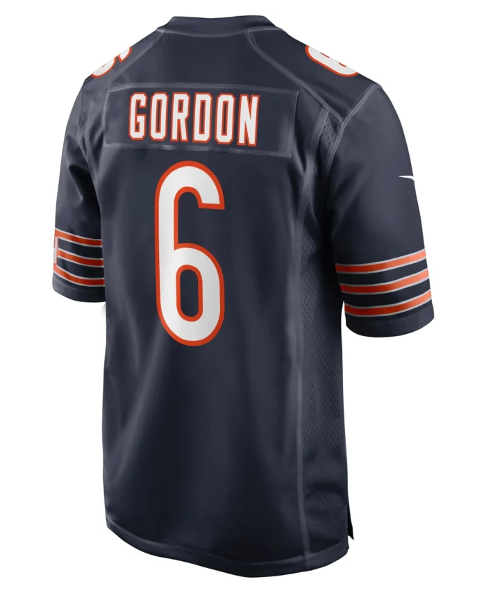 Kyler Gordon Chicago Bears Game Player Jersey - Navy