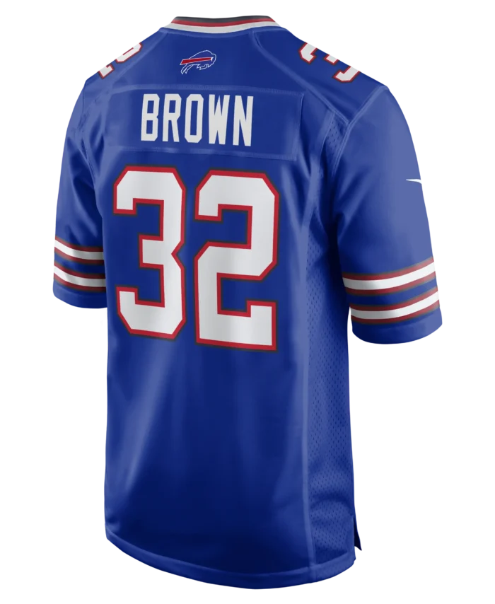 Kyron Brown Buffalo Bills  Game Jersey - Royal