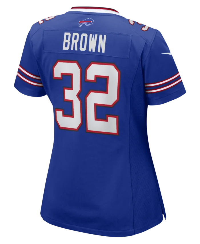 Kyron Brown Buffalo Bills Women's  Game Jersey - Royal