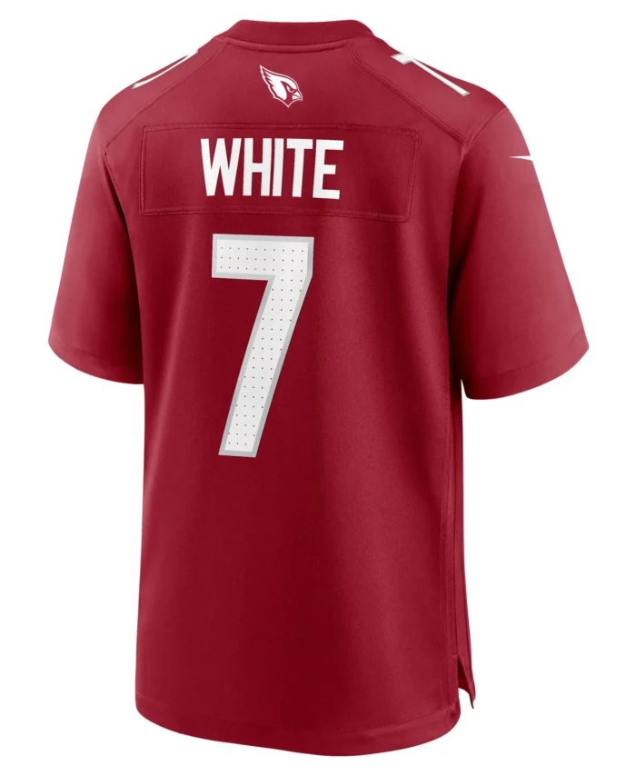 Kyzir White Arizona Cardinals Team Game Jersey -  Cardinal
