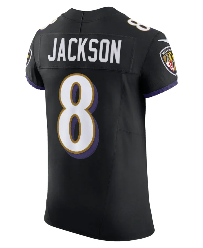 Lamar Jackson Baltimore Ravens Alternate Vapor F.U.S.E. Elite Jersey - Black