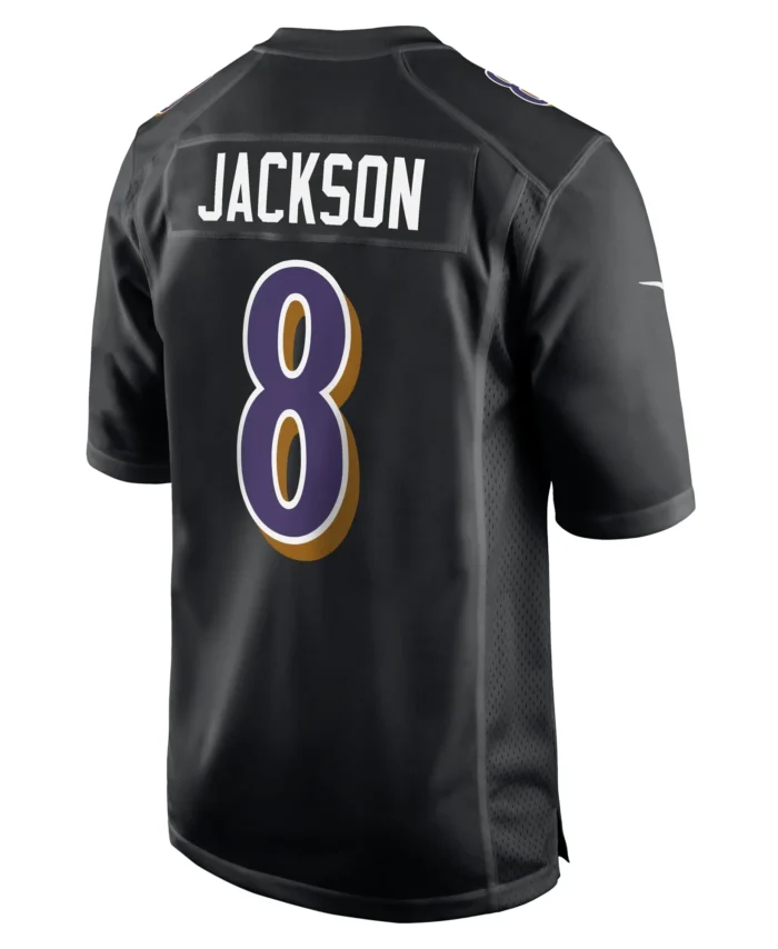 Lamar Jackson Baltimore Ravens Fashion Game Jersey - Black
