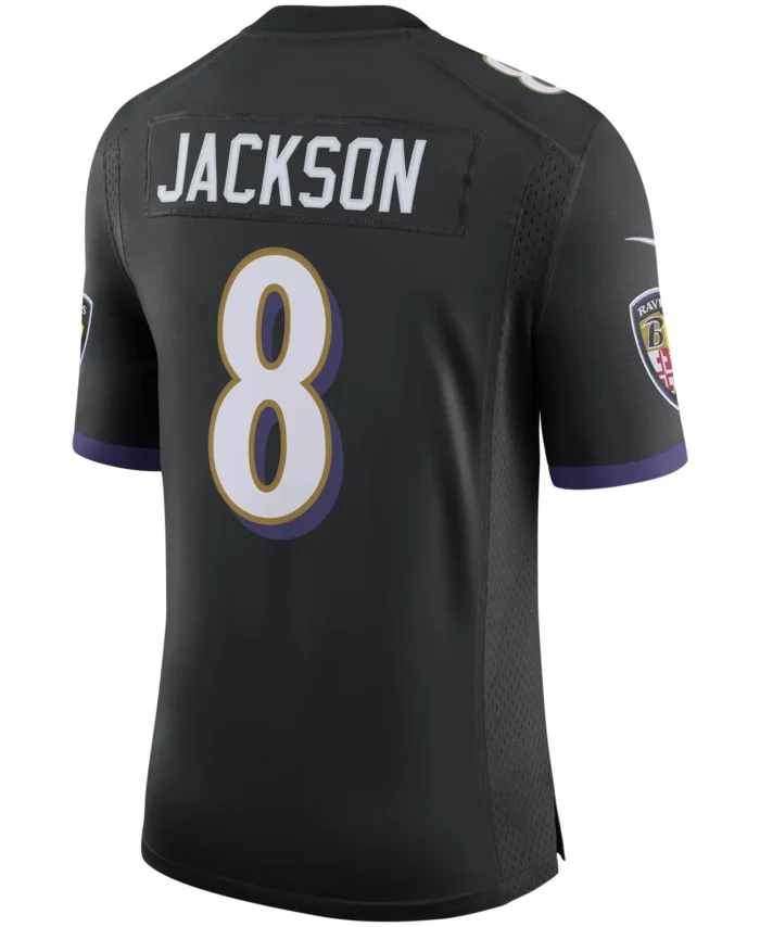 Lamar Jackson Baltimore Ravens Speed Machine Limited Jersey - Black