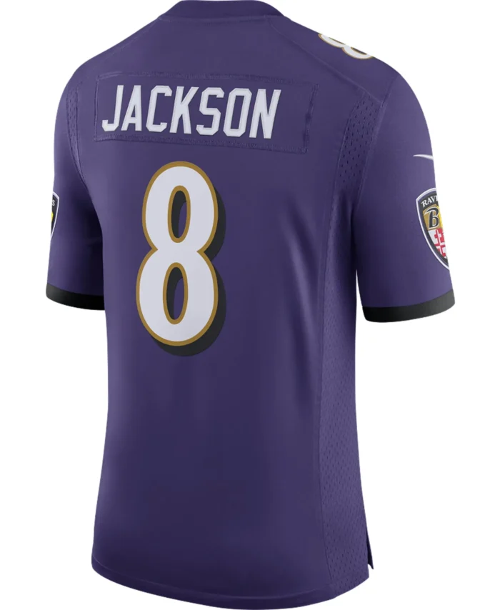Lamar Jackson Baltimore Ravens Speed Machine Limited Jersey - Purple