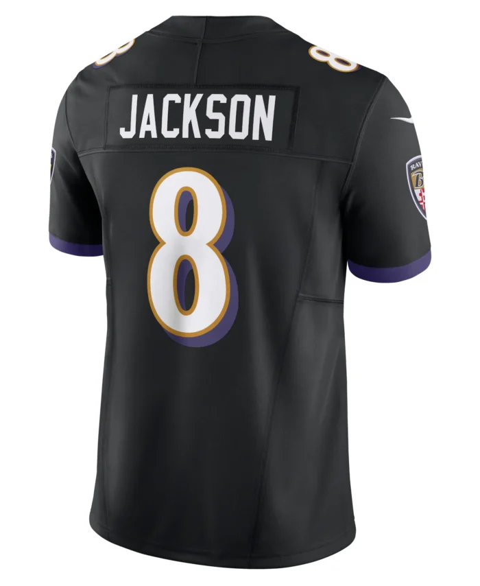 Lamar Jackson Baltimore Ravens Vapor F.U.S.E. Limited Jersey - Black