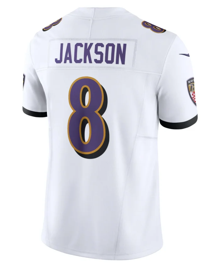 Lamar Jackson Baltimore Ravens Vapor F.U.S.E. Limited Jersey - White