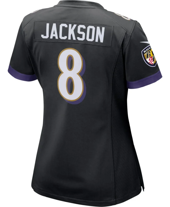 Lamar Jackson Baltimore Ravens Women's Game Jersey - Black