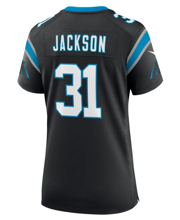 Lamar Jackson Carolina Panthers Women's  Game Jersey -  Black
