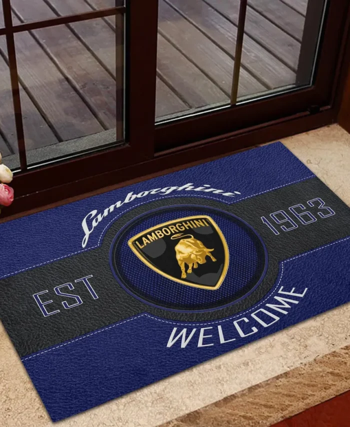 Extreme Power Vehicle Doormat, All Over Print Doormat For Car Lovers CAR169 - Blue