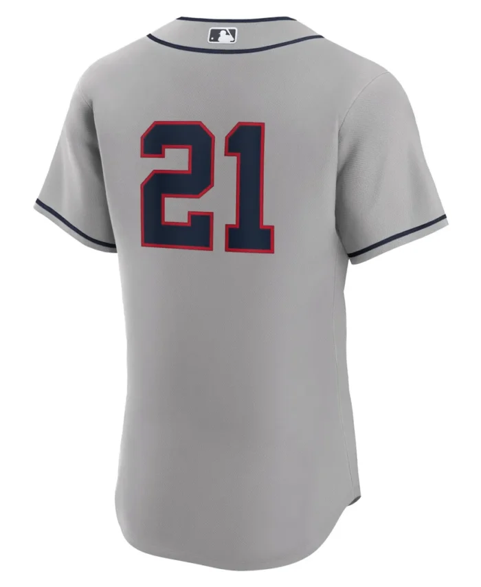 Lars Nootbaar St. Louis Cardinals 2024 Rickwood Classic Authentic Player Jersey - Gray
