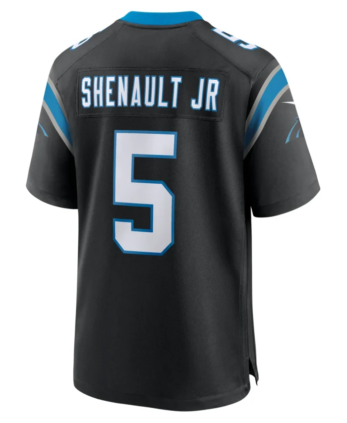Laviska Shenault Jr. Carolina Panthers Team Game Jersey - Black