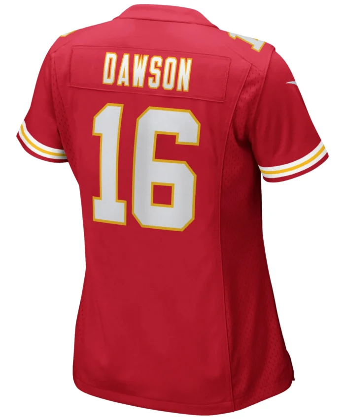 Len Dawson Kansas City Chiefs Women's Game Retired Player Jersey - Red