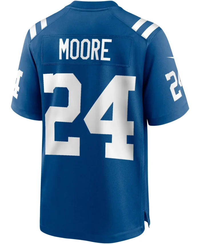 Lenny Moore Indianapolis Colts Game Retired Player Jersey - Royal