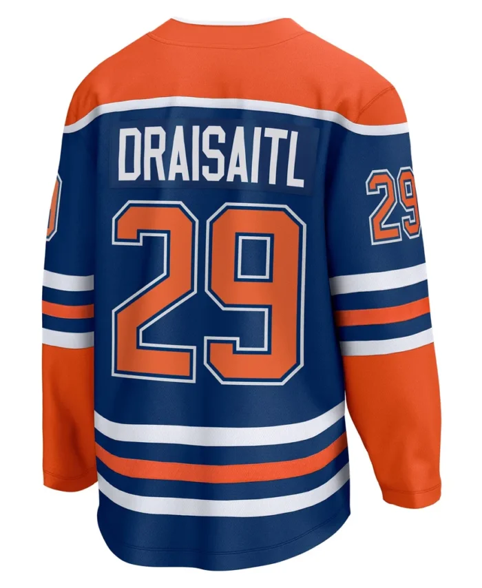 Leon Draisaitl Edmonton Oilers Fanatics Home Breakaway Jersey - Royal