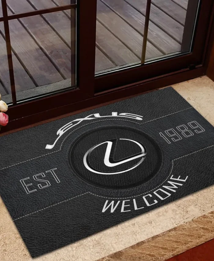 Prestige Sedan Doormat, All Over Print Doormat For Car Fans CAR169 - Black