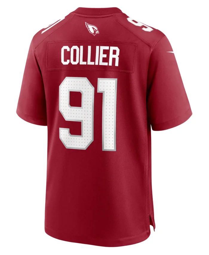 L.J. Collier Arizona Cardinals Game Player Jersey - Cardinal