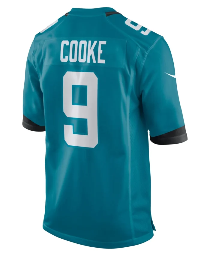 Logan Cooke Jacksonville Jaguars Game Jersey - Teal