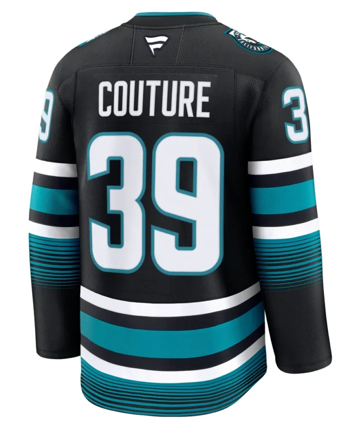 Logan Couture San Jose Sharks Fanatics Alternate Premium Jersey - Black