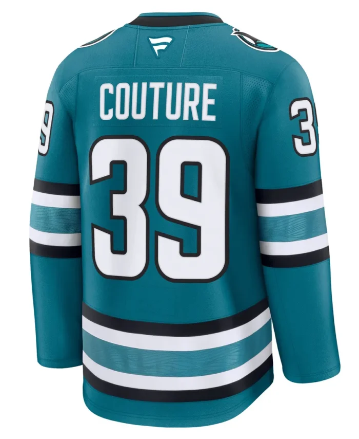 Logan Couture San Jose Sharks Fanatics Home Premium Jersey - Teal