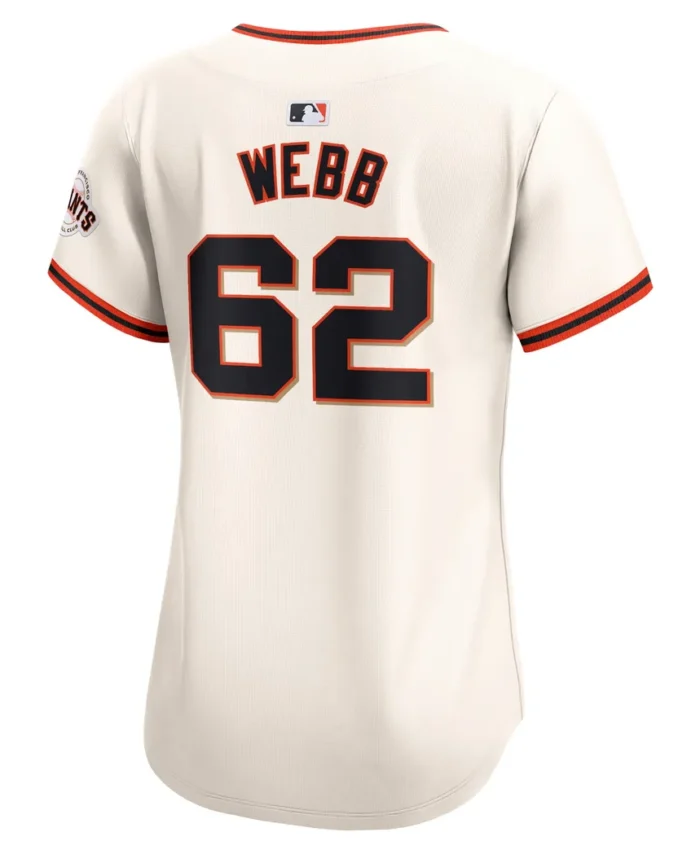 Logan Webb San Francisco Giants Women Home Limited Player Jersey - Cream