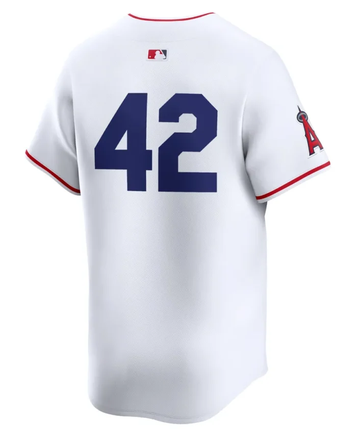 Los Angeles Angels 2024 Jackie Robinson Day Home Limited Jersey- White