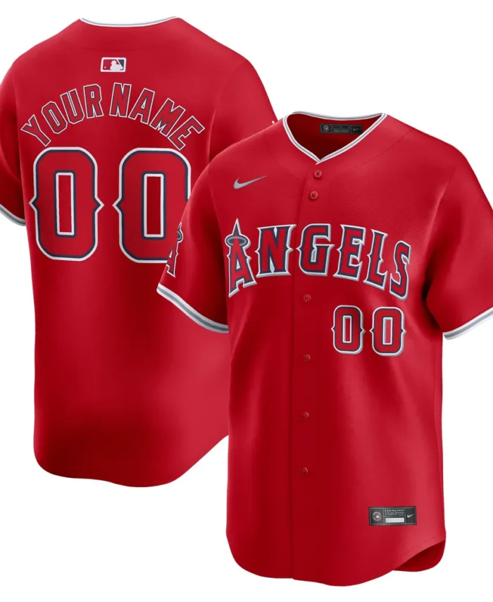 Los Angeles Angels  Alternate Limited Custom Jersey?- Red