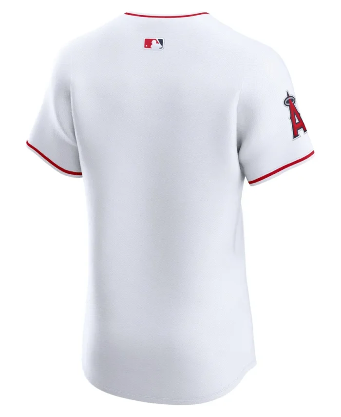 Los Angeles Angels Home Elite Jersey - White