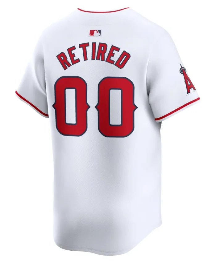Los Angeles Angels Home Limited Pick-A-Player Retired Roster Jersey - White