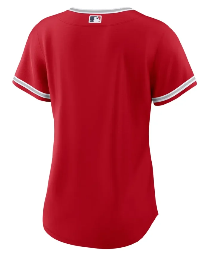 Los Angeles Angels Women Alternate Replica Team Jersey - Red