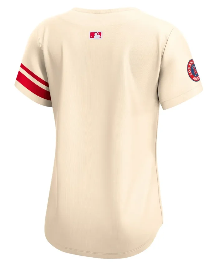 Los Angeles Angels Women City Connect Limited Jersey - Cream