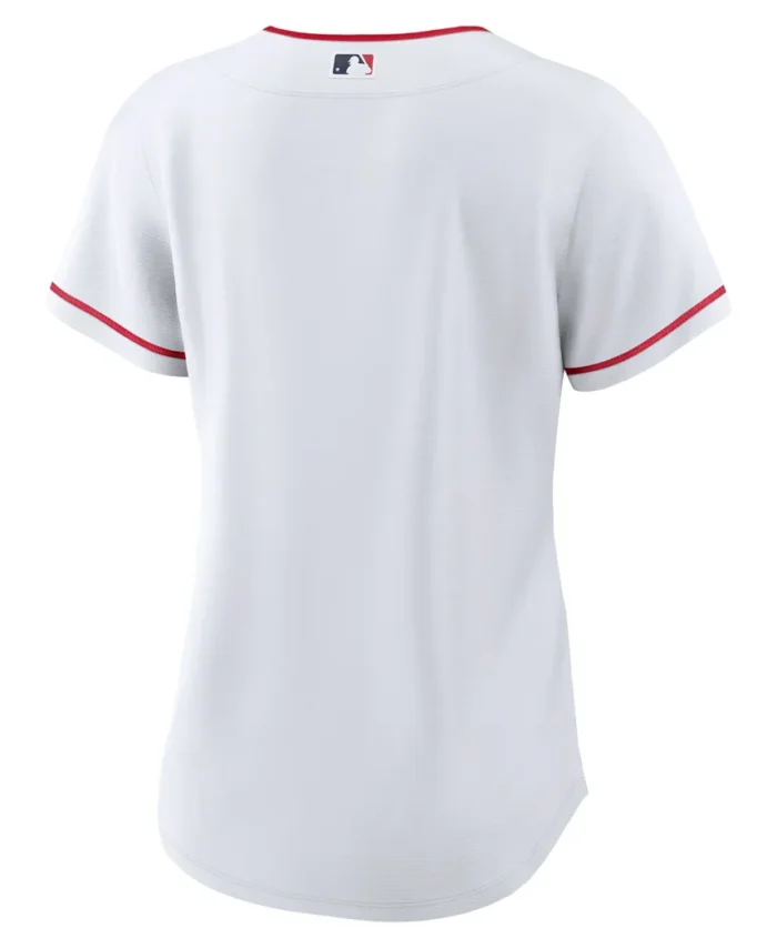 Los Angeles Angels Women Home Replica Team Jersey - White