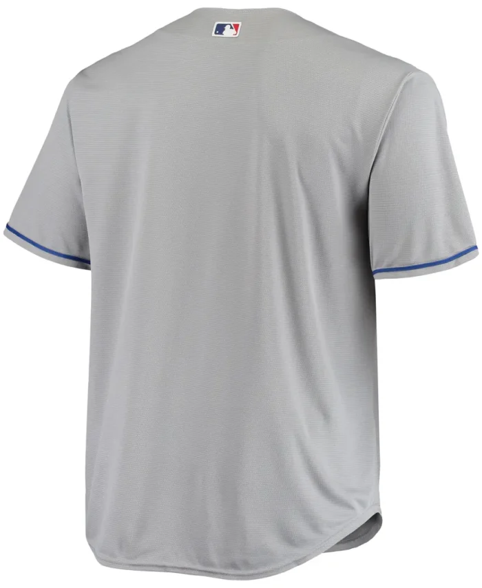 Los Angeles Dodgers Big Tall Replica Team Jersey - Gray
