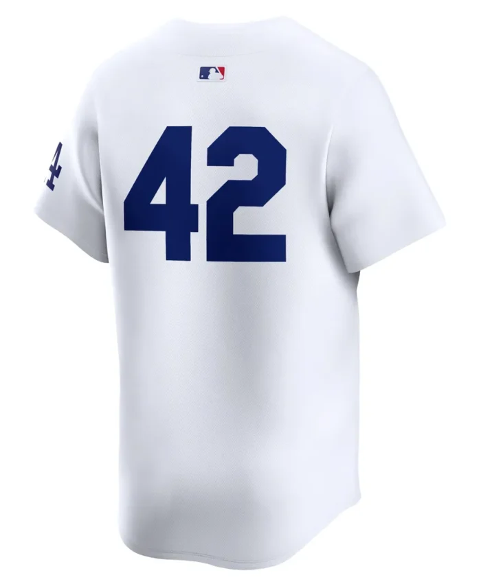 Los Angeles Dodgers 2024 Jackie Robinson Day Home Limited Jersey- White