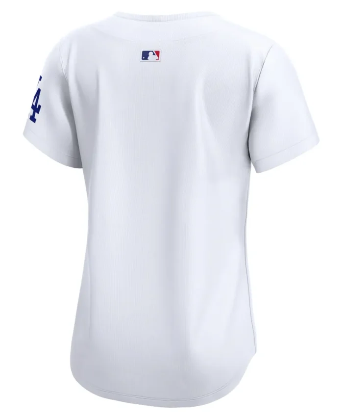 Los Angeles Dodgers Women Home Limited Jersey - White