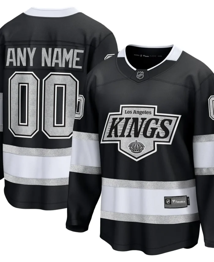 Los Angeles Kings Fanatics Home Breakaway Custom Jersey - Black
