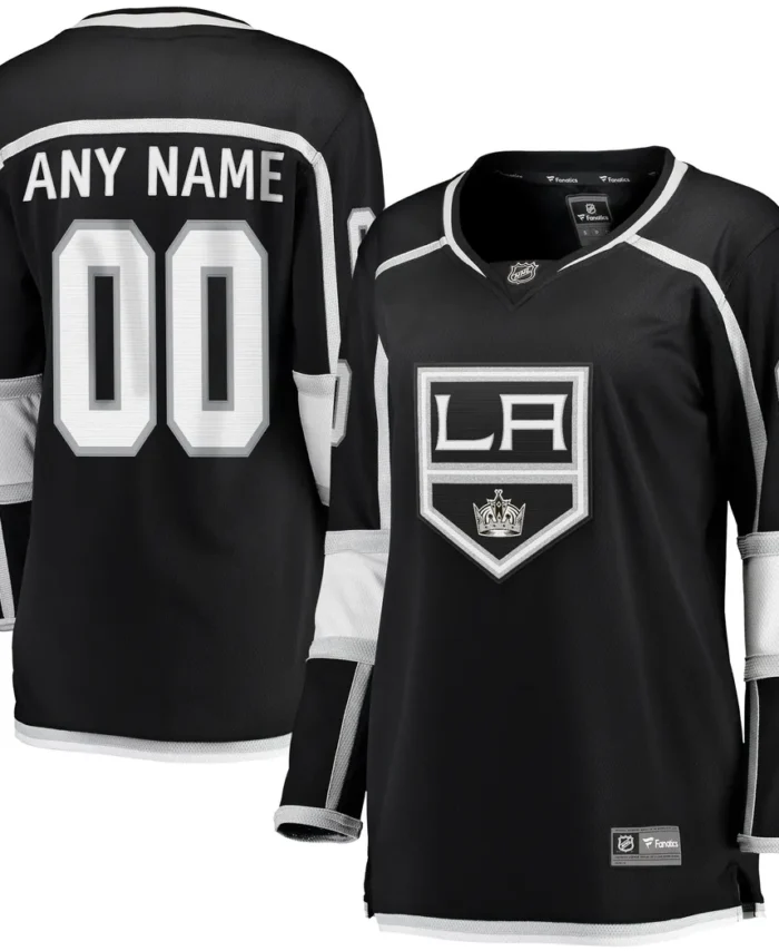 Los Angeles Kings Fanatics Women Home Breakaway Custom Jersey - Black