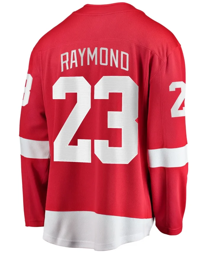 Lucas Raymond Detroit Red Wings Fanatics Home Breakaway Player Jersey - Red