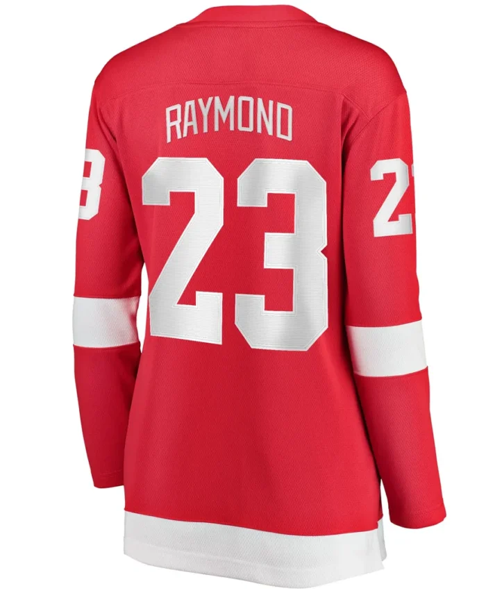 Lucas Raymond Detroit Red Wings Fanatics Women Home Breakaway Player Jersey - Red