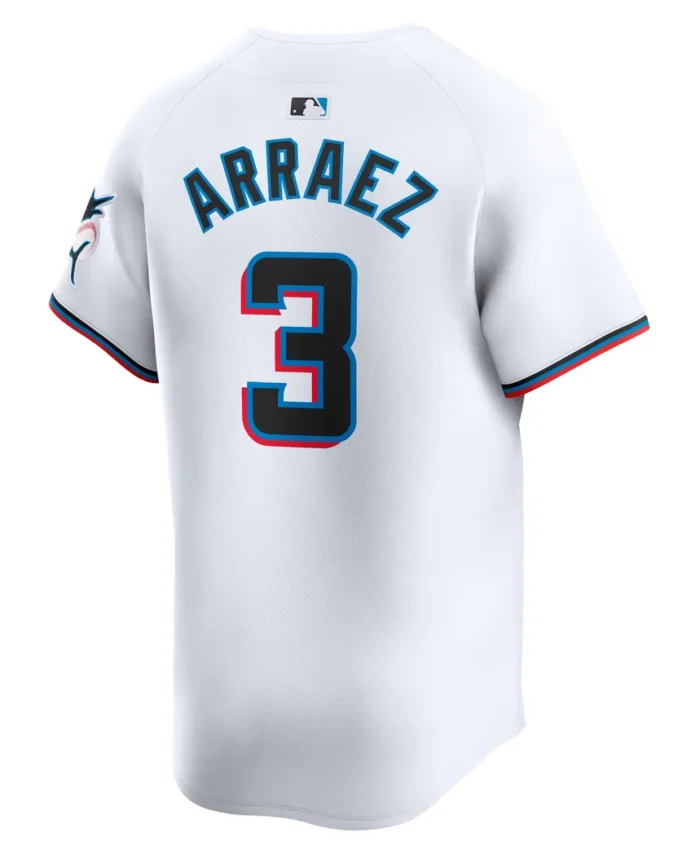 Luis Arraez Miami Marlins Home Limited Player Jersey - White